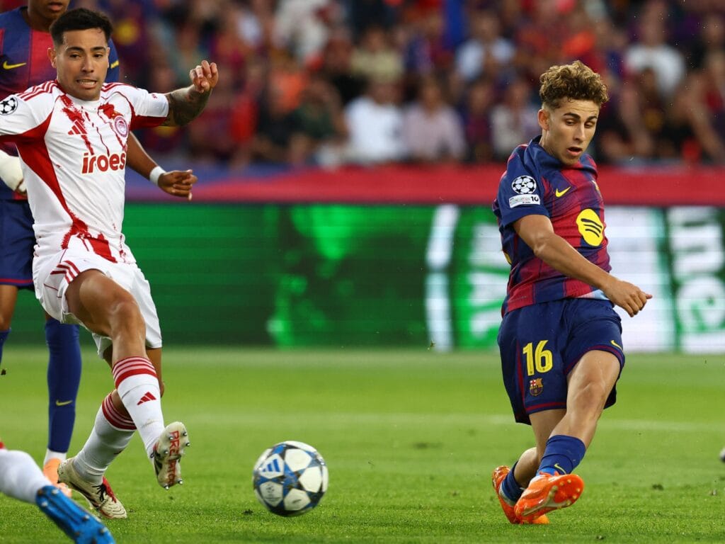 Barcelona - Olympiacos en directo | Fermín firma un doblete y el Barça amplía su ventaja en Montjuic