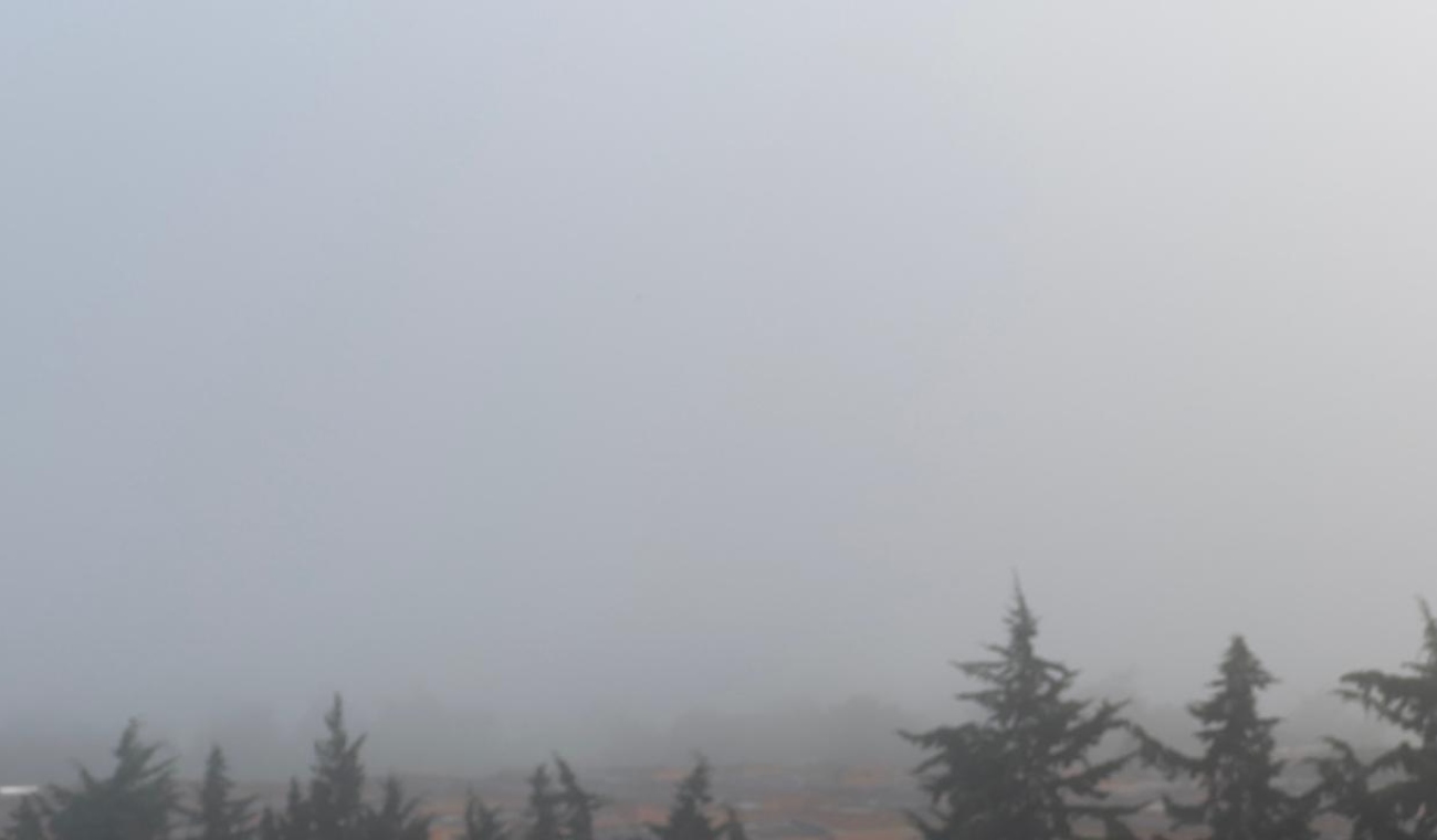 Neblina en el Aeropuerto El Dorado