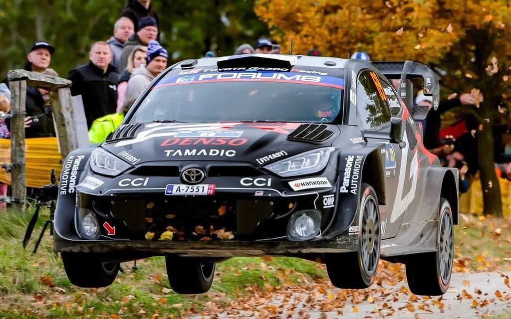 Kalle Rovanperä gana el Rally de Europa Central y Toyota logra su quinto título consecutivo del WRC