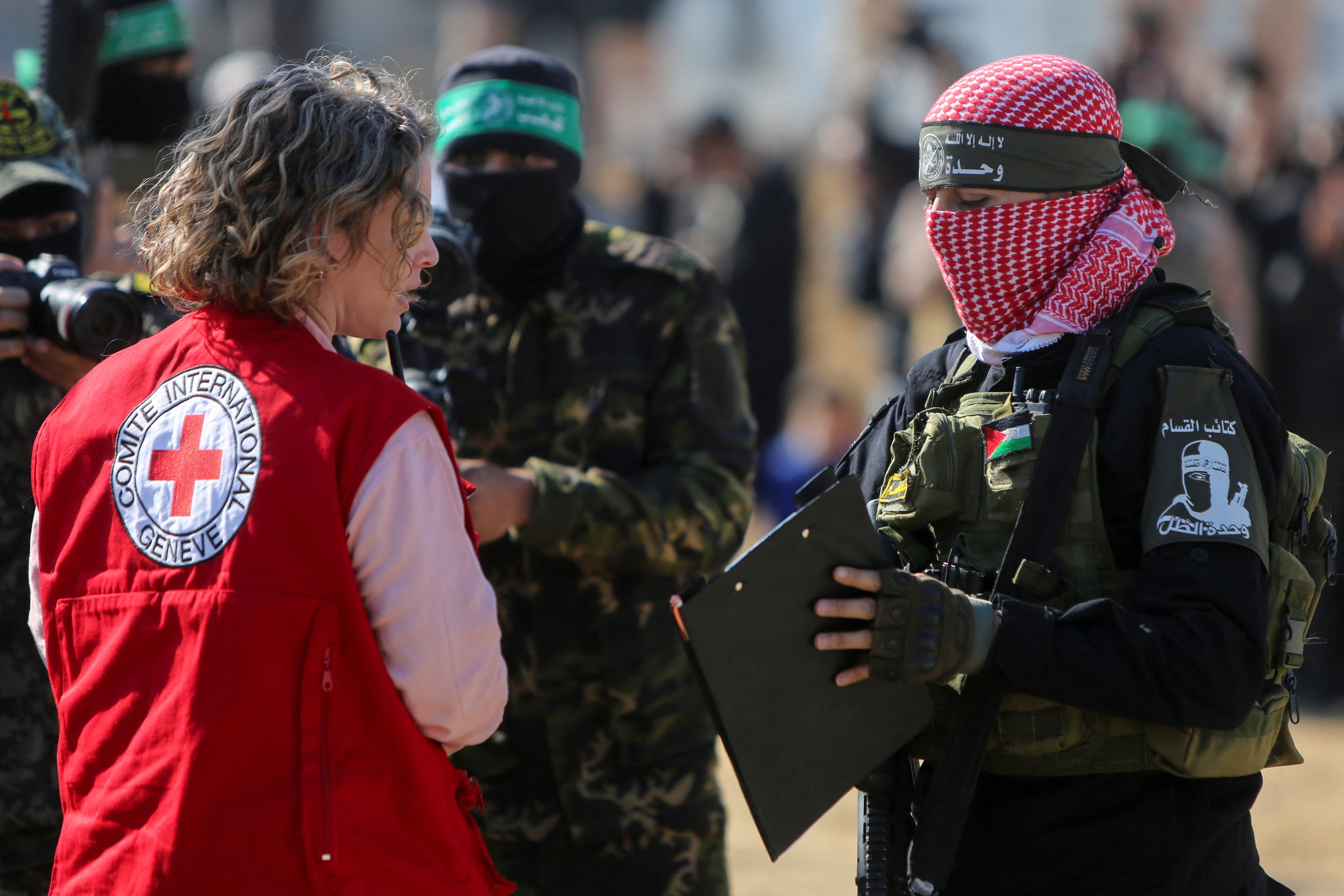 Hamas comenzará a liberar a los rehenes a partir de las 8, hora local (REUTERS/Hatem Khaled)