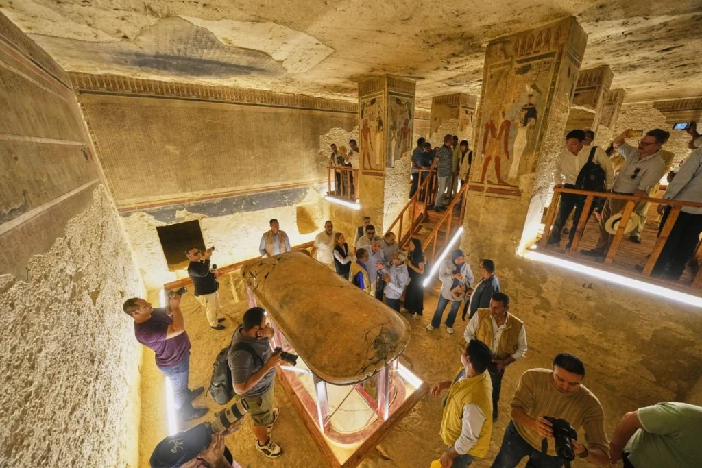 Egipto reabre la tumba de Amenhotep III al público tras 20 años de restauración