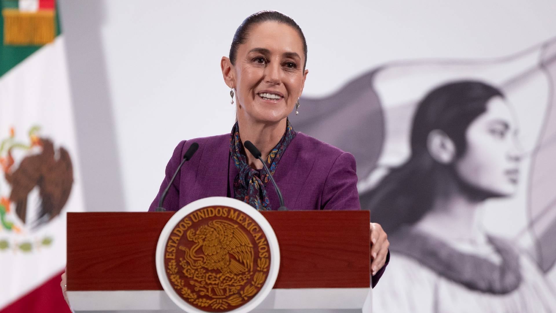 Claudia Sheinbaum anunció una posible celebración por los 7 años de la 4T encabezando el gobierno de México. | @Presidencia