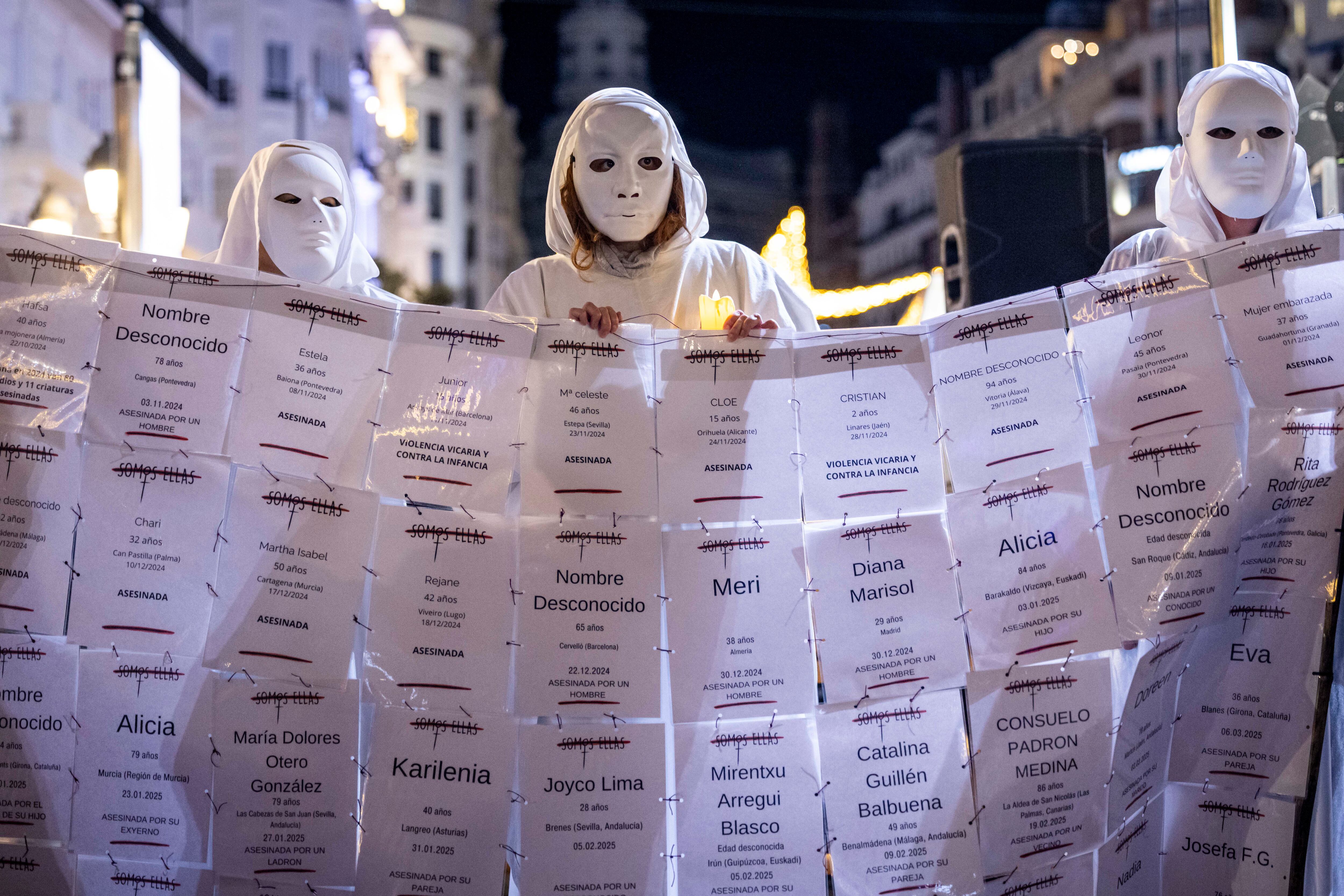 Manifestación en Valencia, este 25-N.