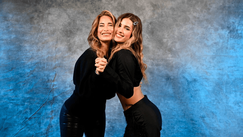 Julieta Poggio y su madre, Patricia Destefani