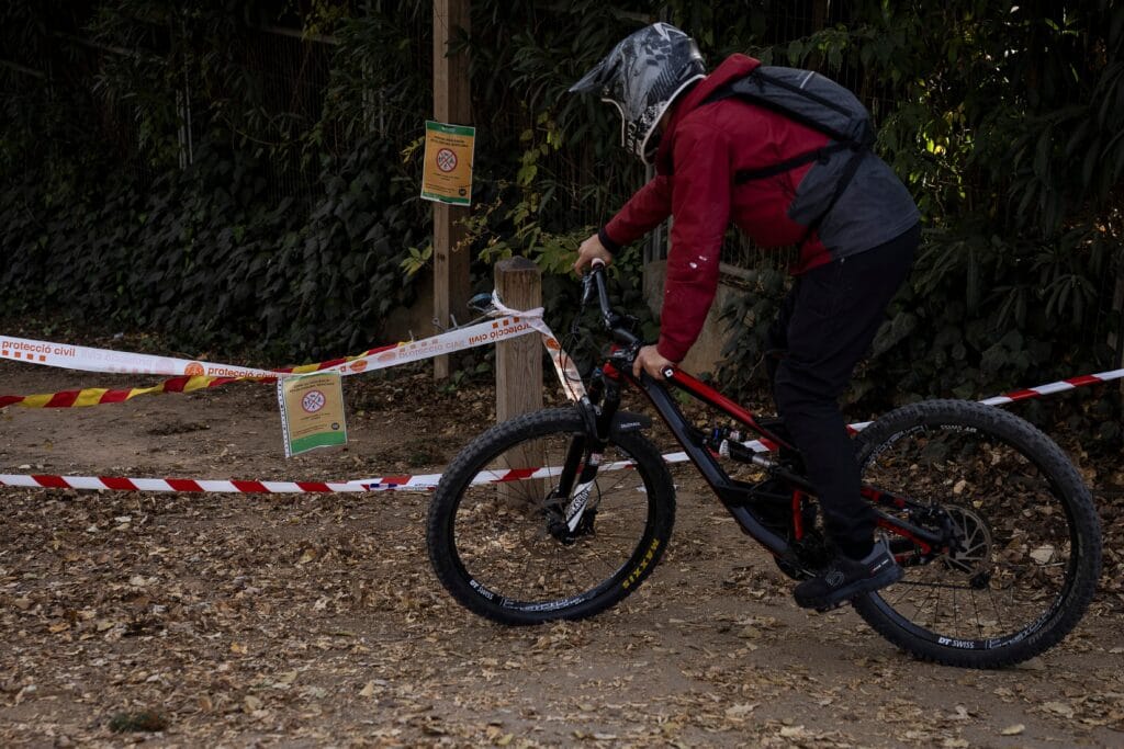 Restringido el acceso al Parque de Collserola tras el brote de peste porcina africana.[ALBERT GARCIA]