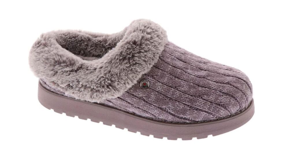 Zapatillas de estar por casa de Skechers, para mujer.​