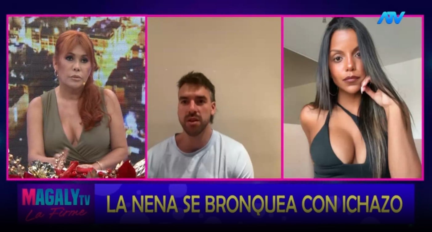 Magaly Medina frena en seco a Johana Cubillas en vivo tras fuerte discusión con Juan Ichazo.  Infobae Perú / Captura TV - Magaly Tv La Firme