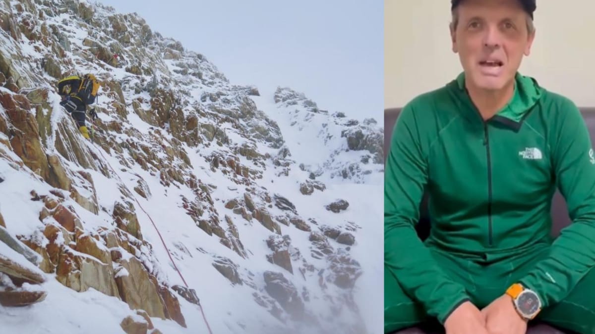 Simone Moro, tras sufrir un infarto a 5.000 metros: "Cometí un error imperdonable, en la cima no habría sobrevivido"