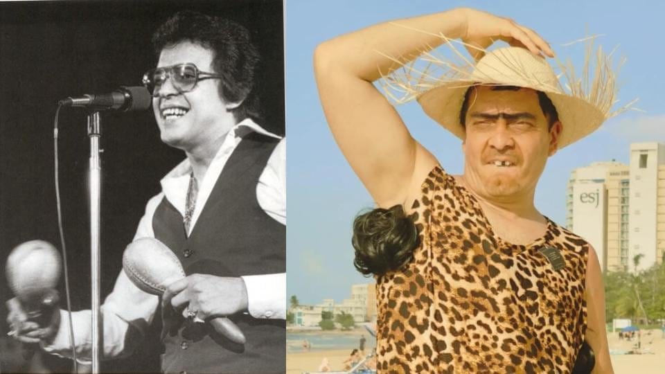 Durante la grabación de 'La vuelta al mundo en 80 risas', Suso tuvo la oportunidad de visitar la tumba del recordado salsero puertorriqueño- crédito Colprensa y @susoelpaspi/Instagram