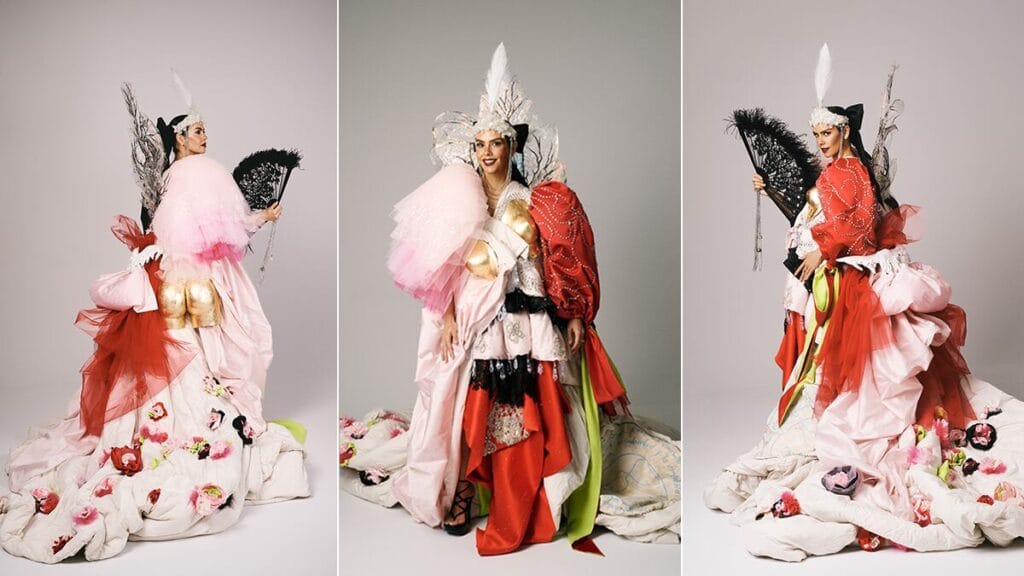 El vestido de Cristina Pedroche en las Campanadas 2025: un traje hecho con sus anteriores estilismos y en recuerdo a las personas con cáncer