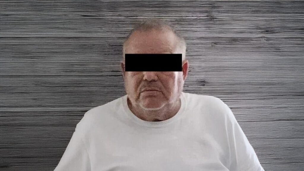 Foto de la reciente detención de Pedro Inzunza Noriega. Crédito: Especial para Infobae