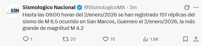 (@SismologicoMX)