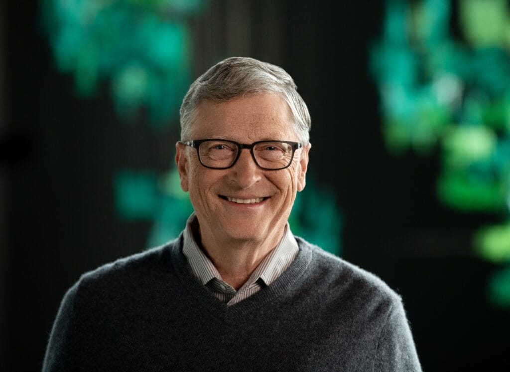 Retrato de Bill Gates (2022).