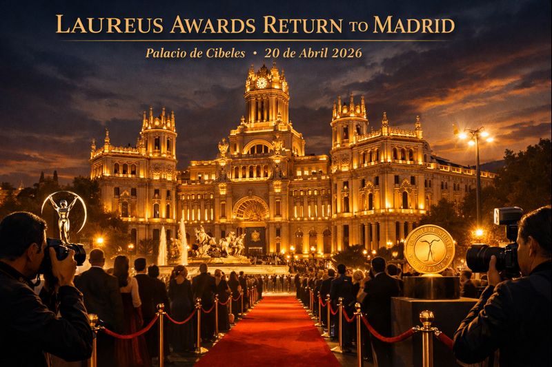 Premios Laureus regresan a Palacio Cibeles Madrid el 20 abril 2026