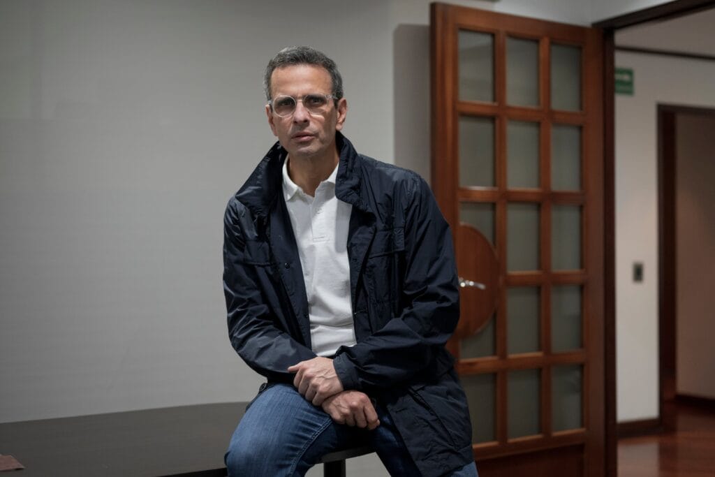 Henrique Capriles Radonsky en su oficina en Caracas, el pasado viernes.