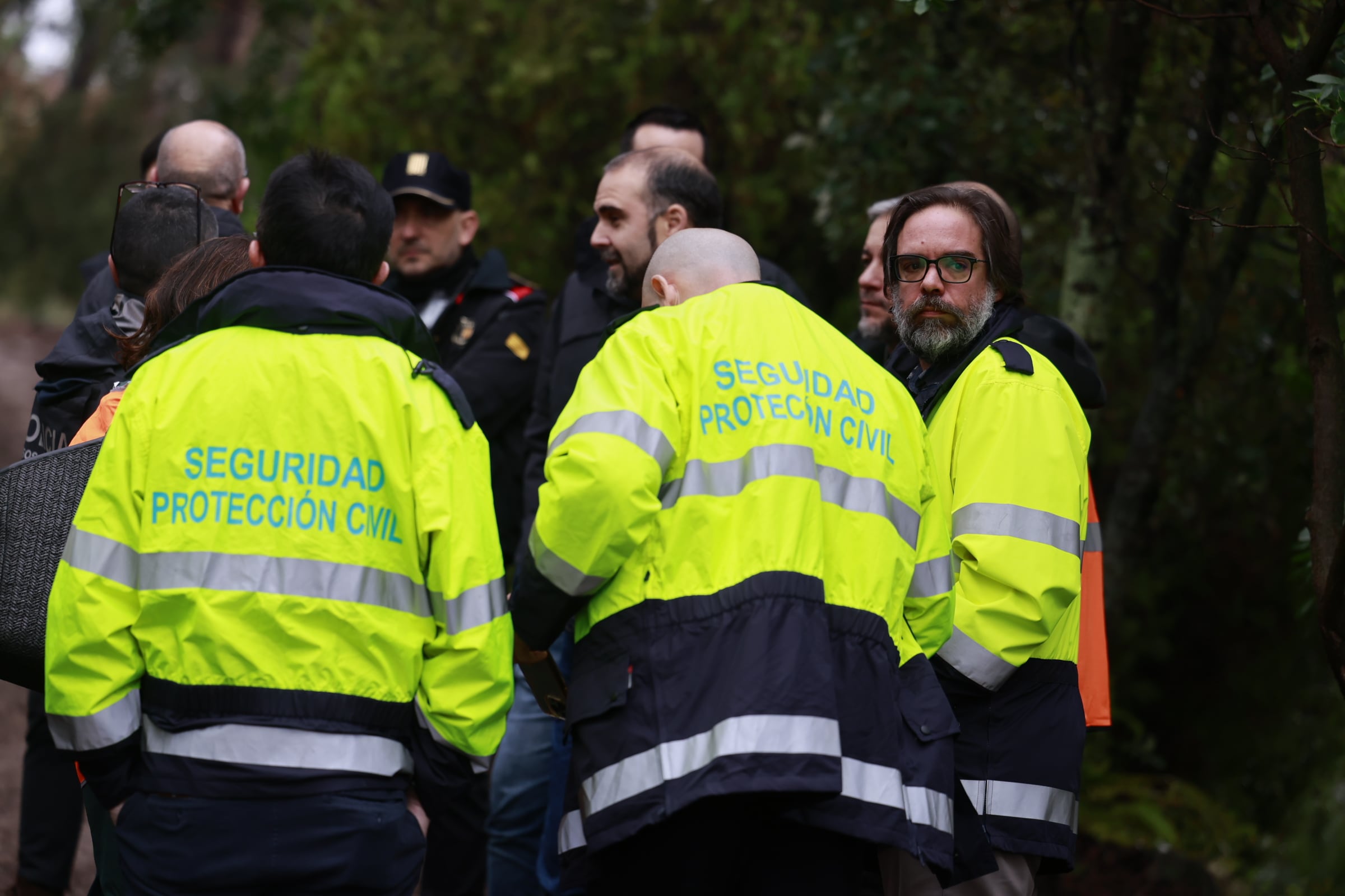 El presidente de Renfe, Álvaro Fernández Heredia, visita la zona del suceso.