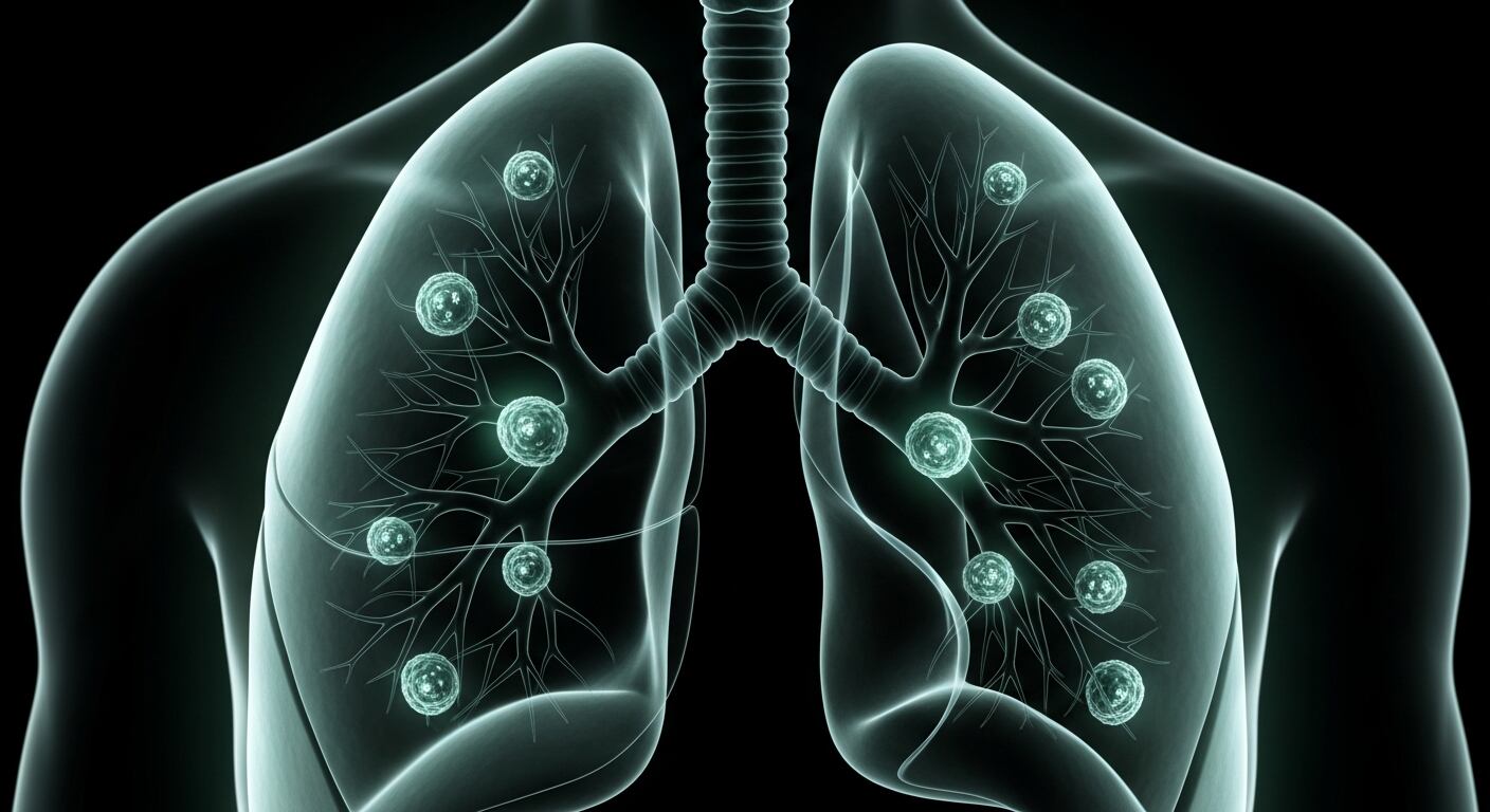 Más allá del tabaquismo, hay otras causas del cáncer de pulmón (Imagen Ilustrativa Infobae)