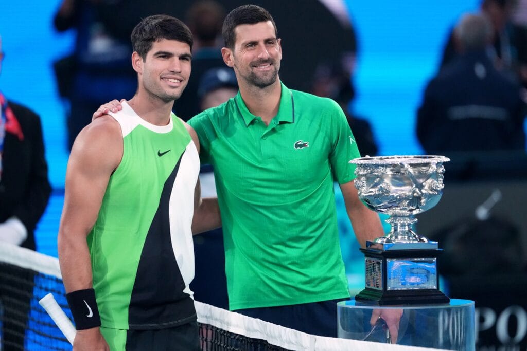 Alcaraz - Djokovic, en directo | La final del Open de Australia arranca en Melbourne