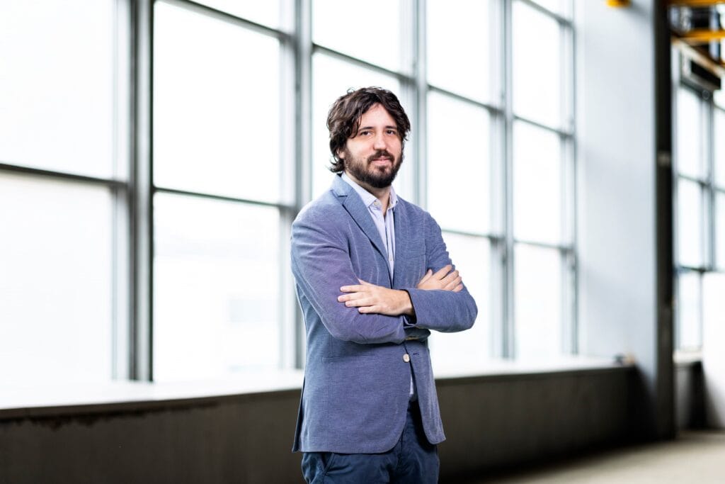 Javier Sillés, director adjunto de AS, en las instalaciones del diario.