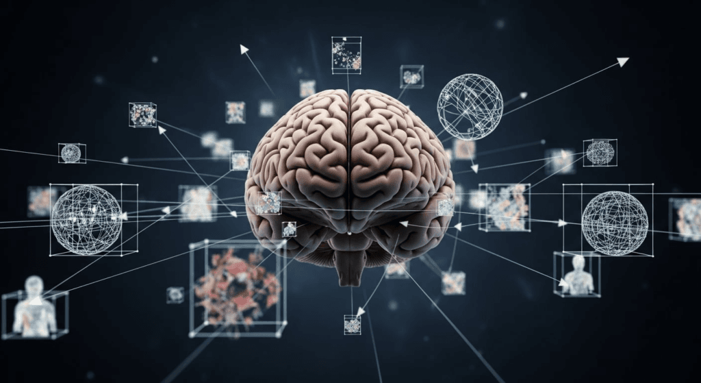 El estudio de Tomer Ullman señala que la mente prioriza estructuras jerárquicas y solo agrega detalles visuales cuando el contexto lo exige (Imagen Ilustrativa Infobae)