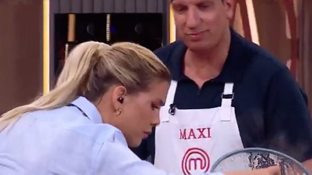 El cruce entre Wanda Nara y Maxi López en Masterchef