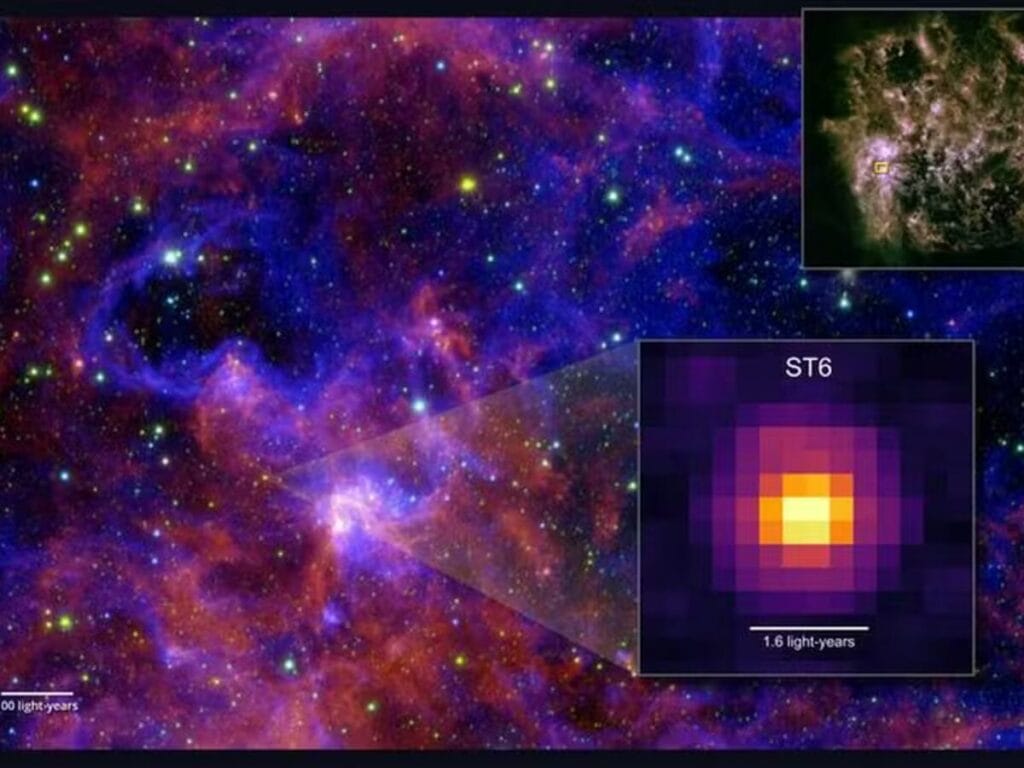 James Webb detecta primera molécula de carbono reactiva fuera de la Vía Láctea