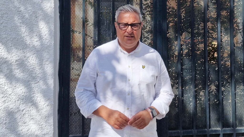 Antonio Navarro, ex secretario general del PSOE de Torremolinos, en una imagen de archivo.