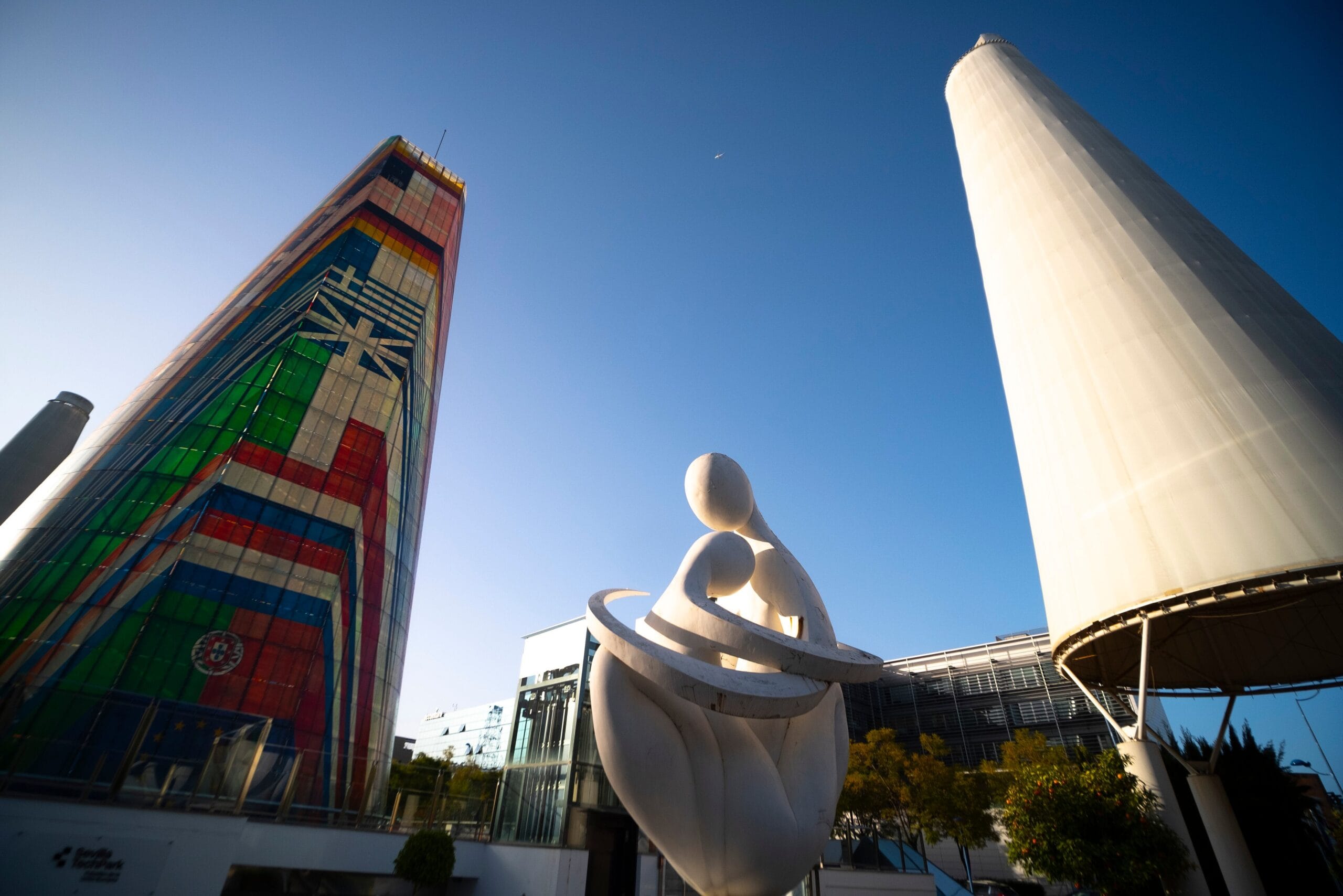 Sede del PTC Cartuja en el pabellón de la UE de Sevilla.