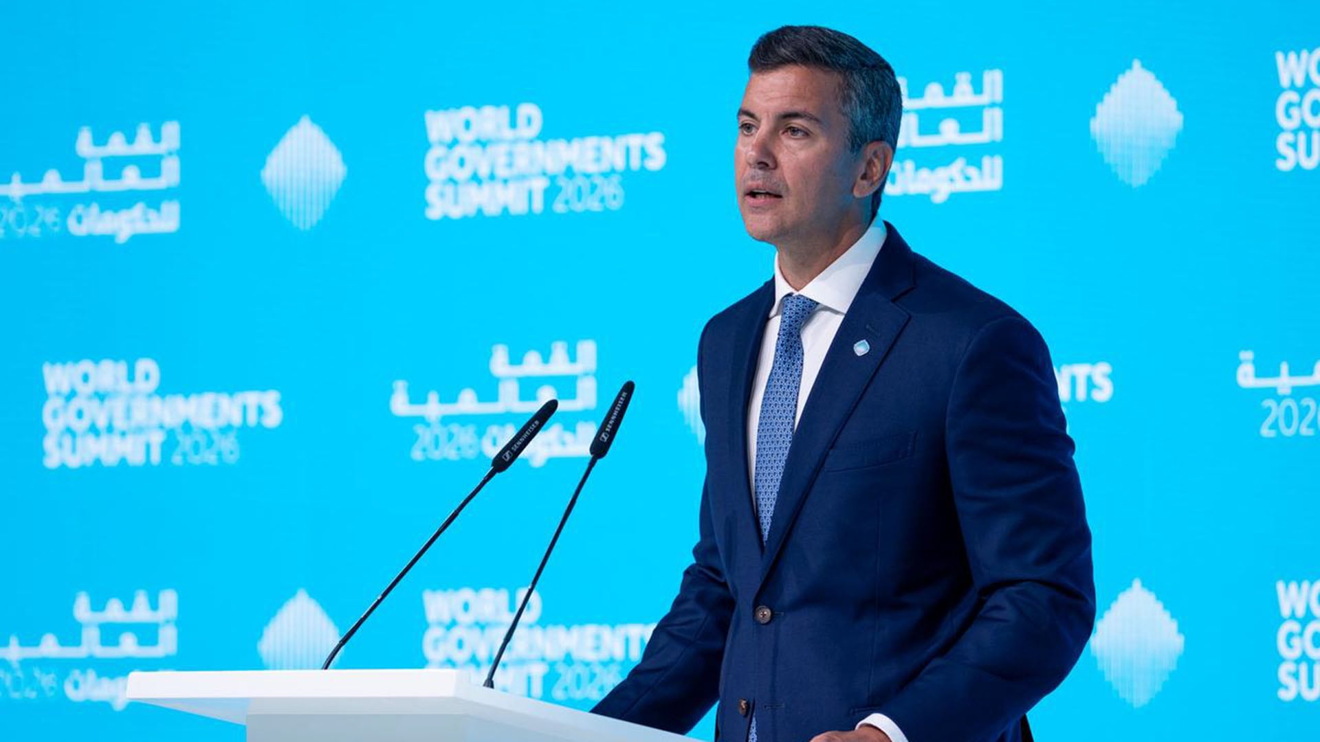 El presidente de Paraguay, Santiago Peña (EFE/Presidencia de Paraguay)
