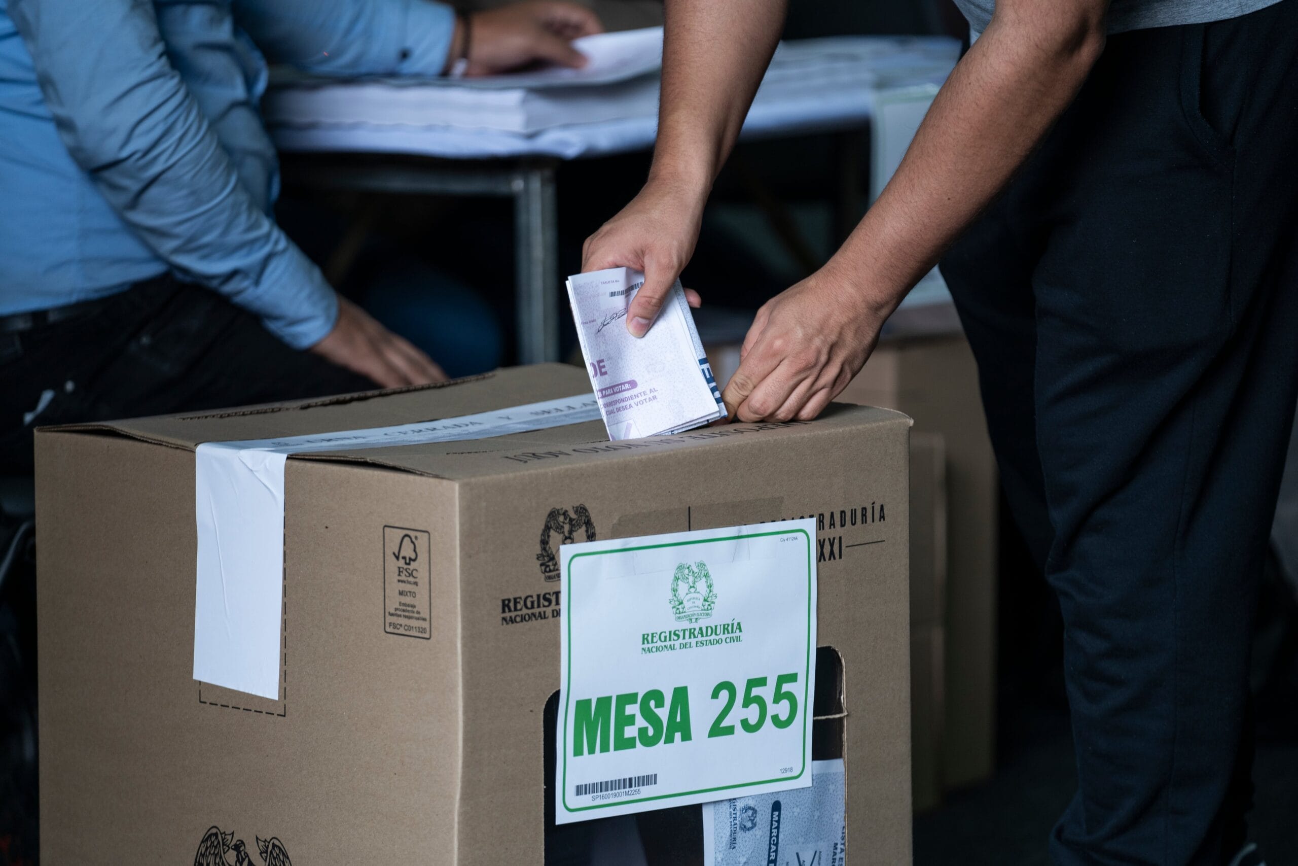 Elecciones territoriales en Bogotá, en octubre de 2023.