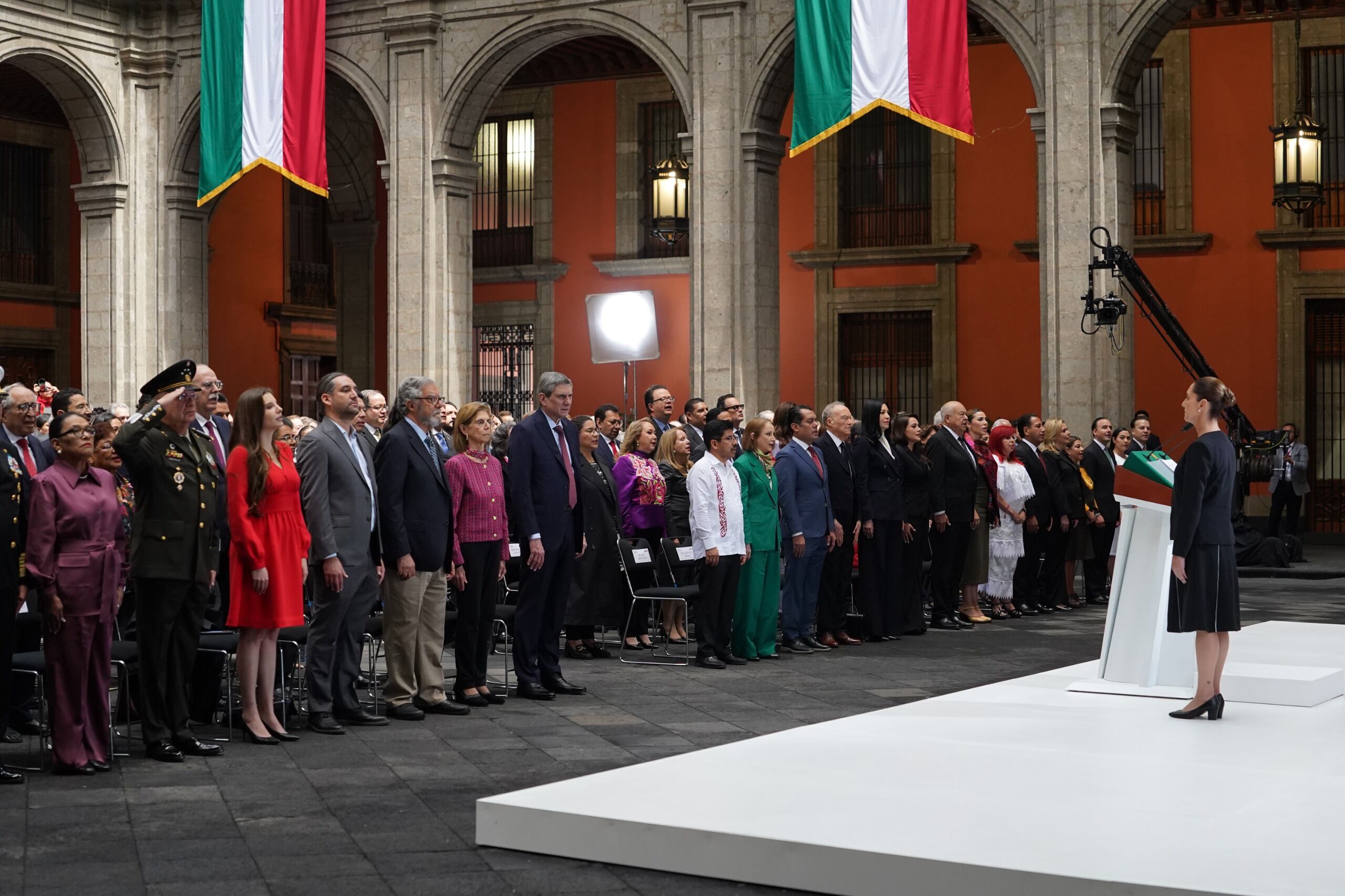 En Nuevo León, la detención de Karina Barrón aumenta la tensión entre partidos rumbo a las elecciones de 2027. (Gobierno de México)