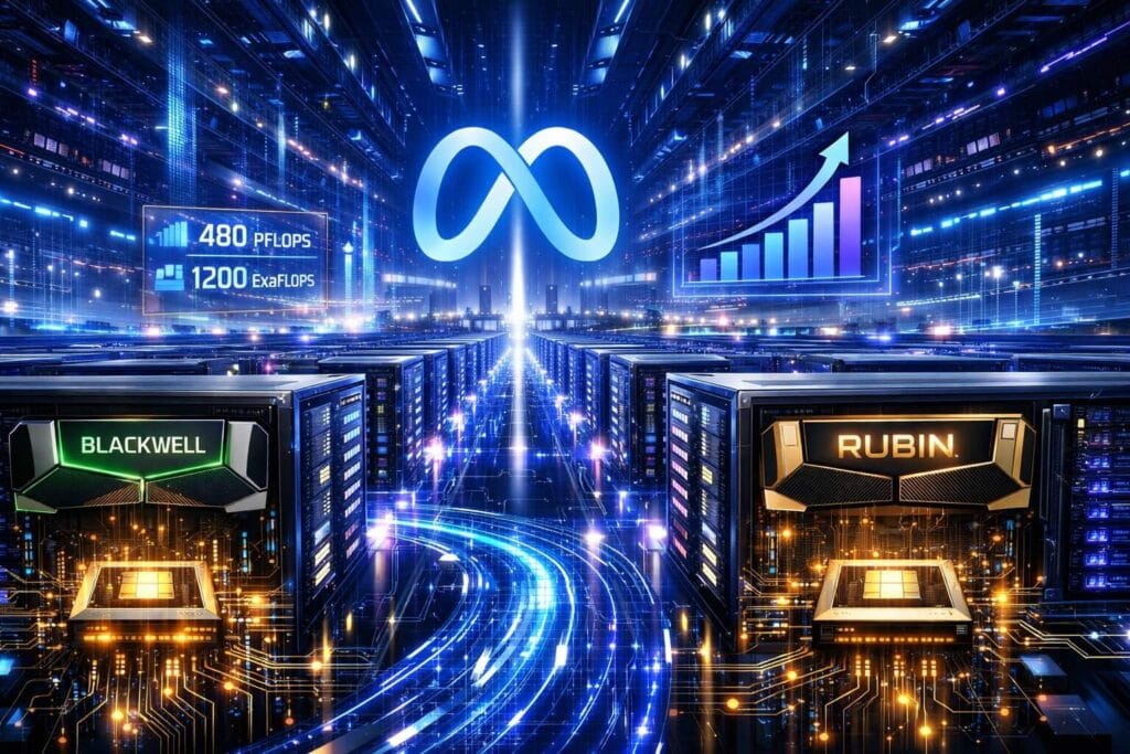 Meta levantará data centers hiperescala con GPUs Blackwell y Rubin de NVIDIA