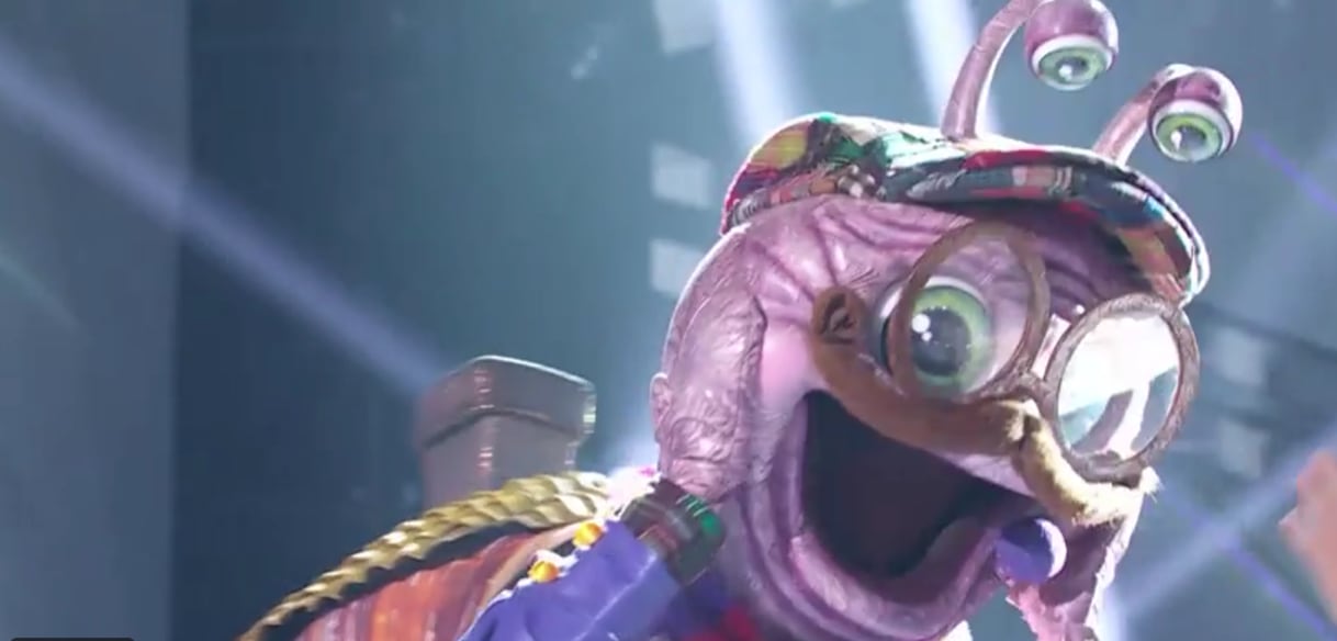 Caracol antes de revelar su identidad en 'Mask Singer' (Mask Singer)