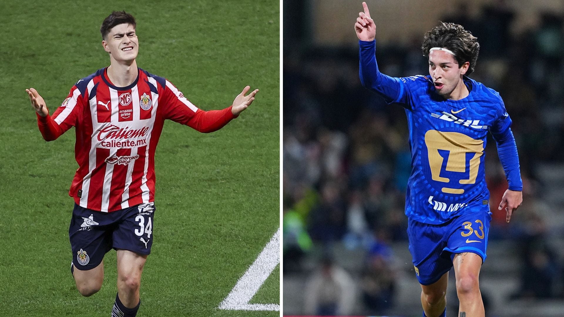 Guadalajara recibirá esta tarde al conjunto de Efraín Juárez en el Estadio Akron (X@Chivas | X@PumasMX)