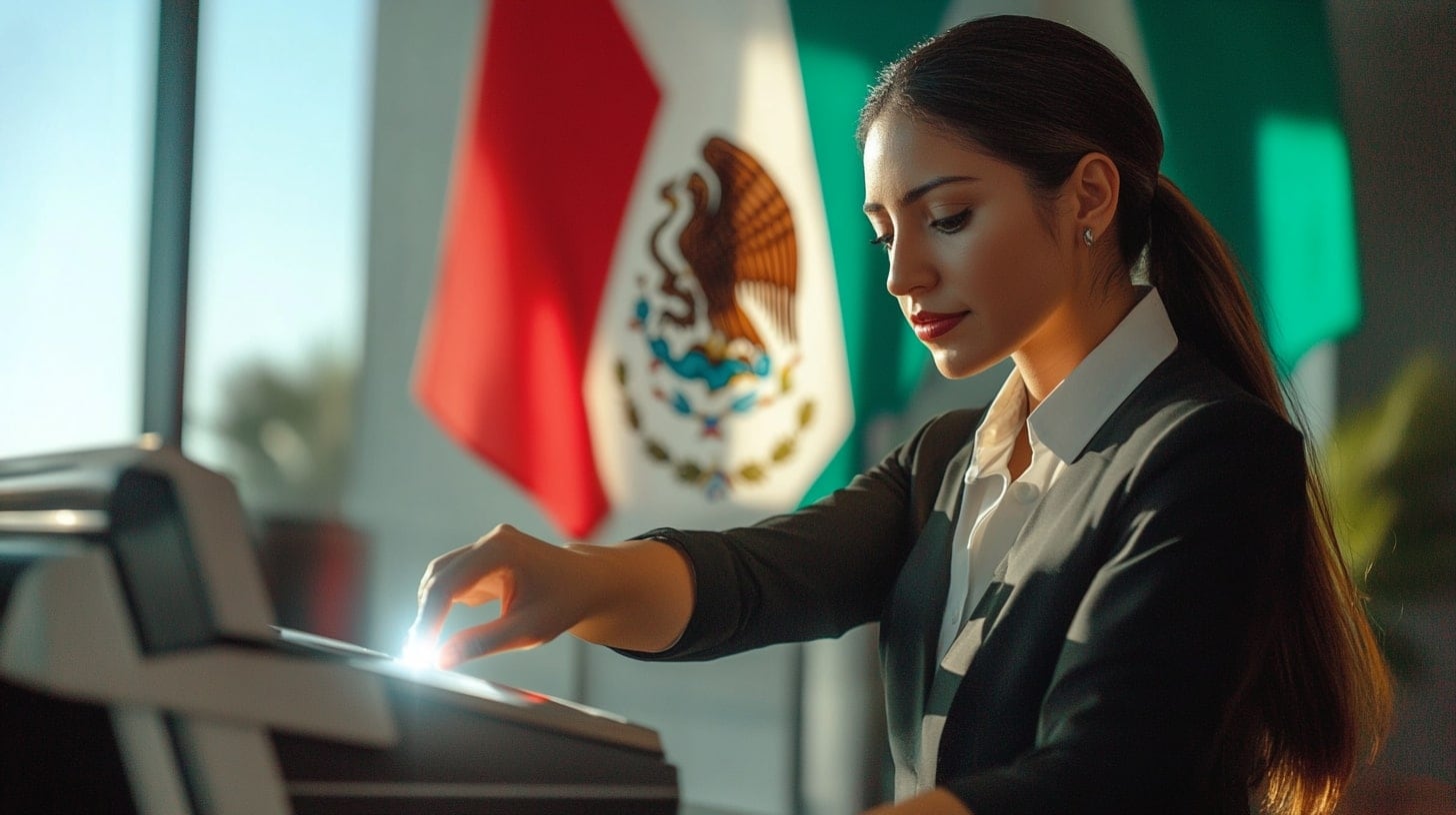 El pasaporte electrónico mexicano incorpora un chip con datos biométricos, firma digital y códigos de seguridad que cumplen los estándares de la Organización de Aviación Civil Internacional (OACI).  - (Imagen Ilustrativa Infobae)