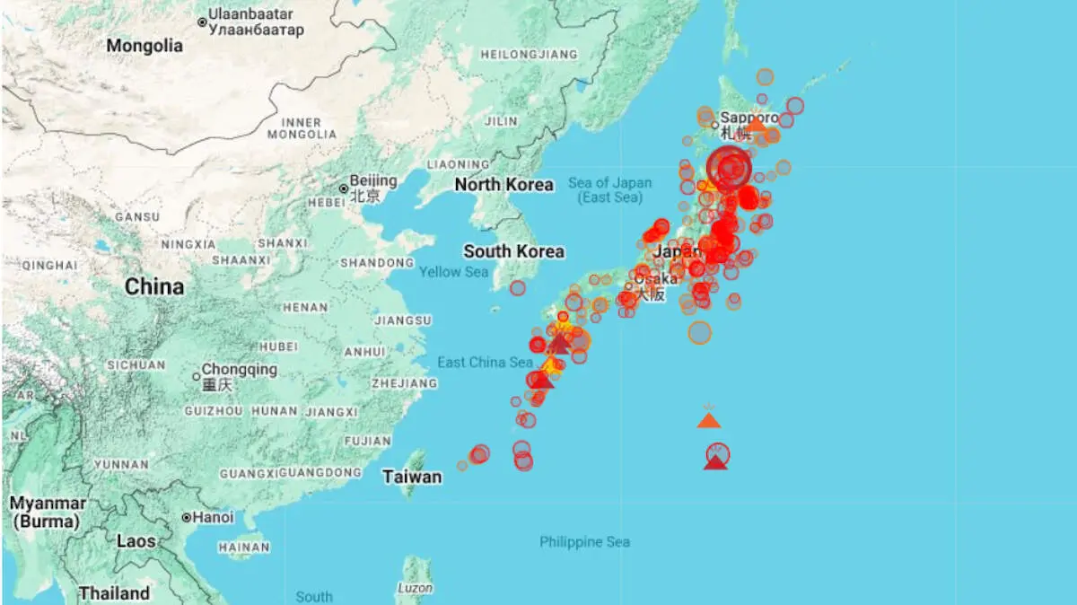 Un terremoto de 7,5 en Japón activa la alerta de tsunami y moviliza la respuesta