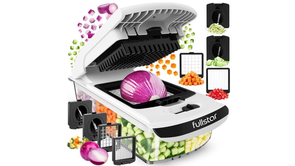 Este picador de verduras tiene más de 100.000 reseñas en Amazon.