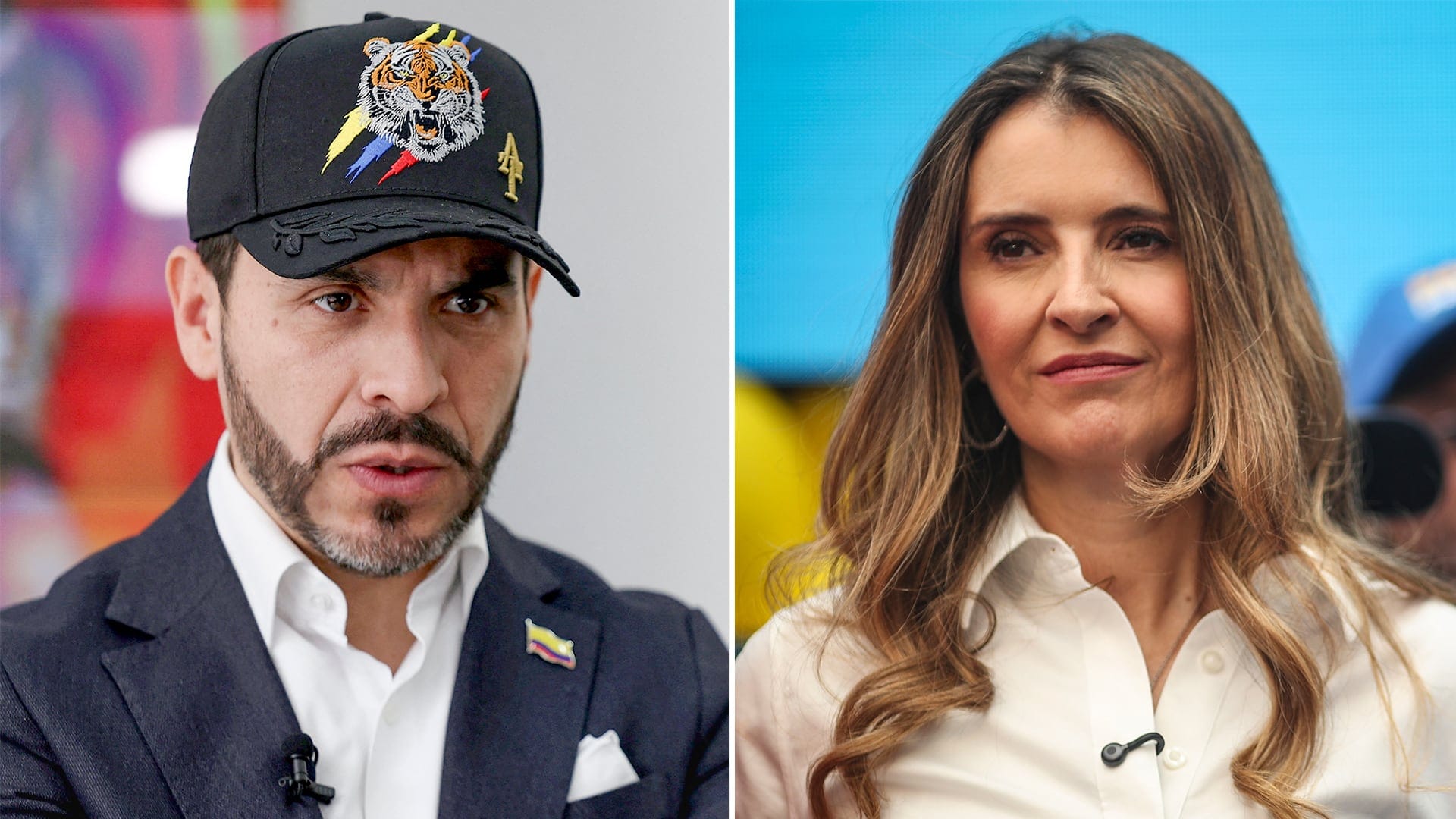 Abelardo de la Espriella y Paloma Valencia.