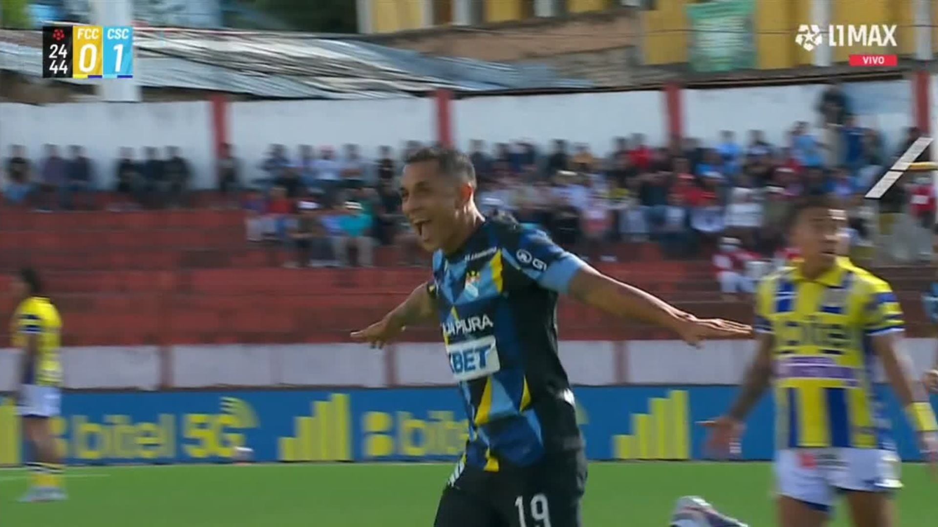 Golazo de Yoshimar Yotún para el 1-0 de Sporting Cristal vs FC Cajamarca por Liga 1 2026.