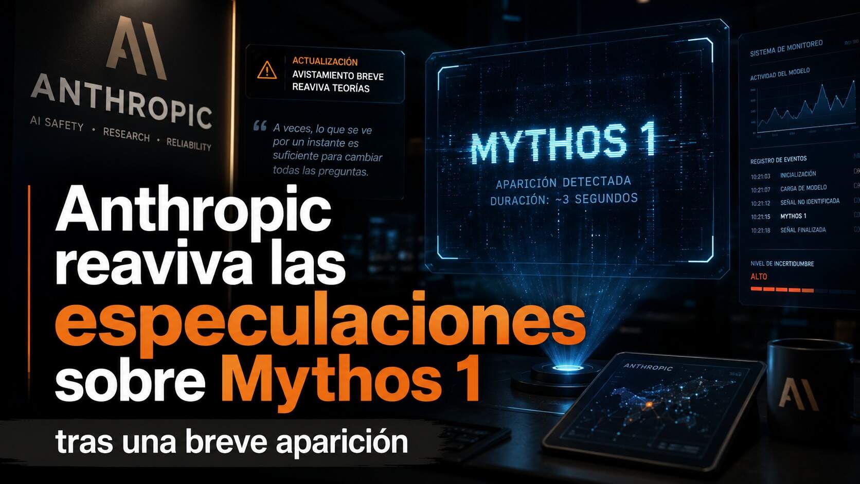 Anthropic reaviva las especulaciones sobre Mythos 1 tras una breve aparición
