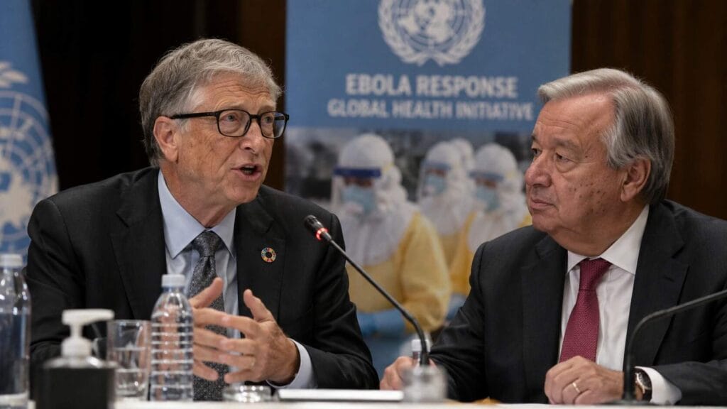 Gates y la ONU movilizan fondos urgentes para frenar el brote de ébola