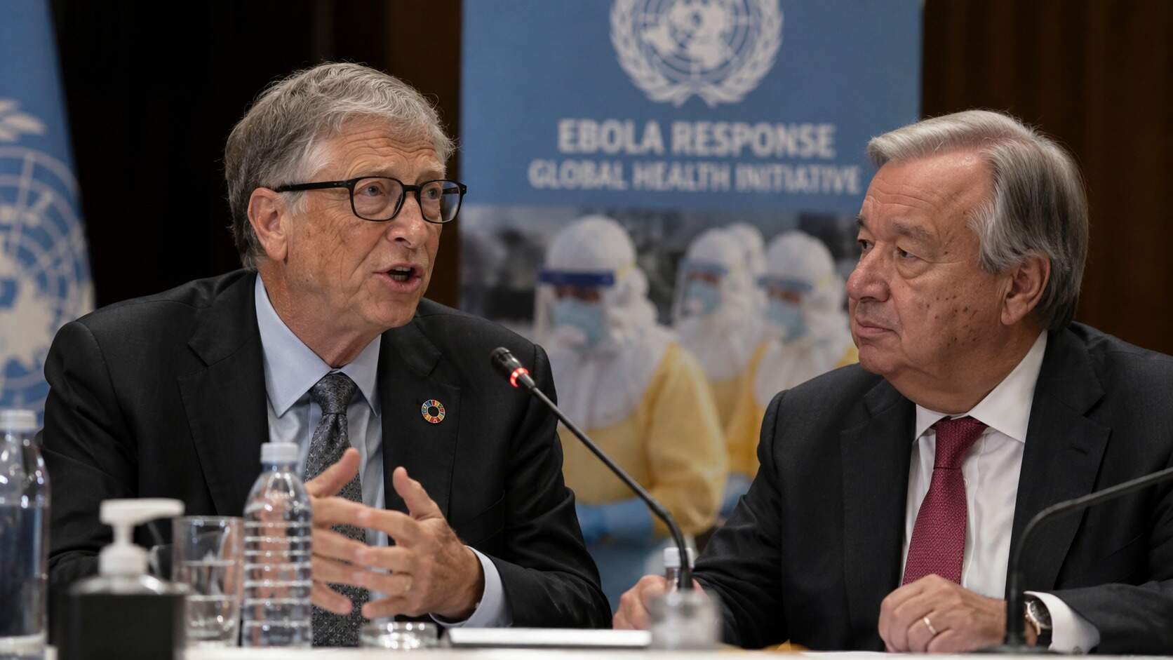 Gates y la ONU movilizan fondos urgentes para frenar el brote de ébola