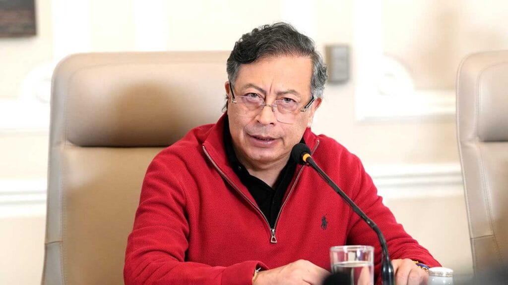 Gustavo Petro, presidente de Colombia (2022-2026= - crédito Andrea Puentes/Presidencia de la República