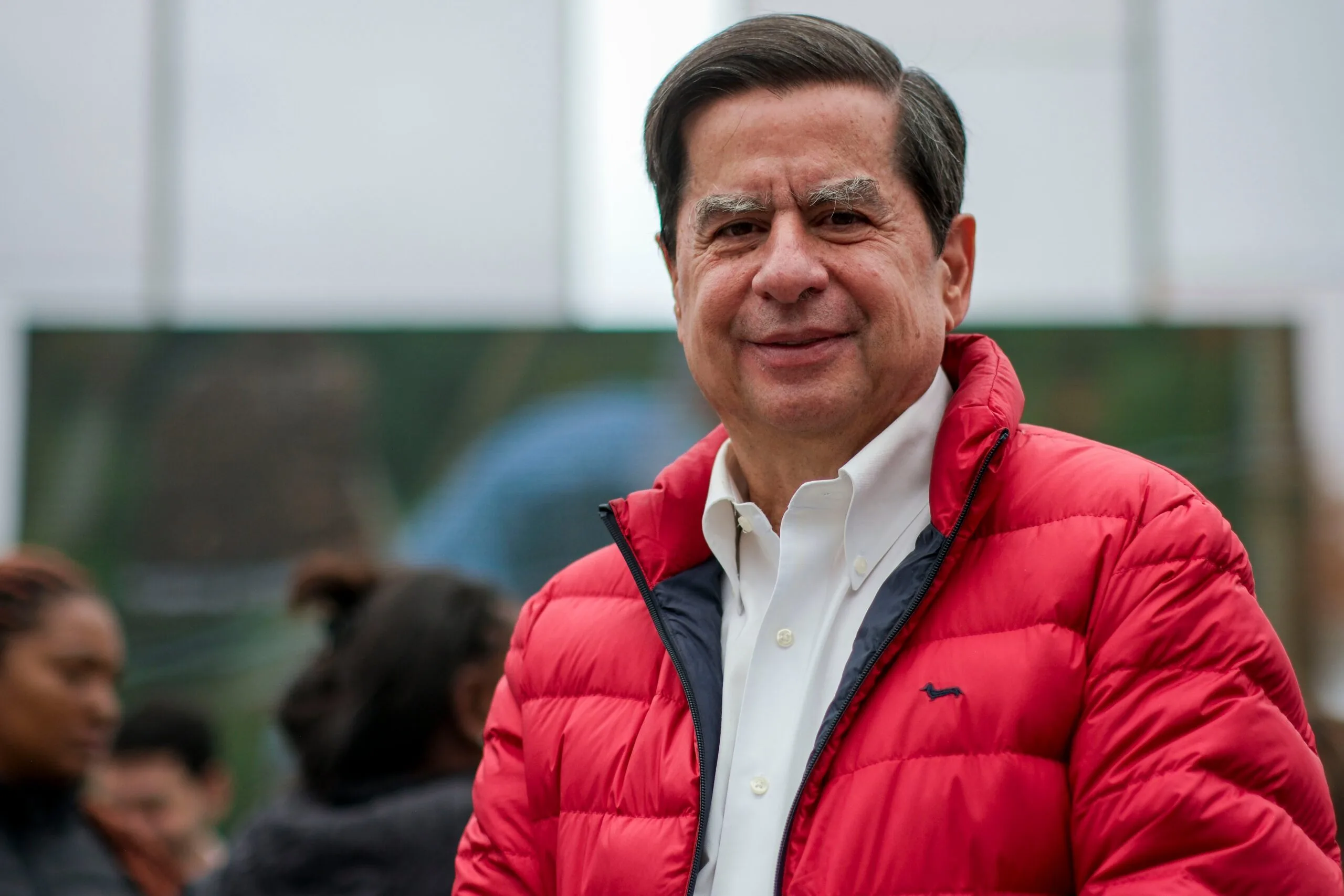 Juan Fernando Cristo en Bogotá, en abril.