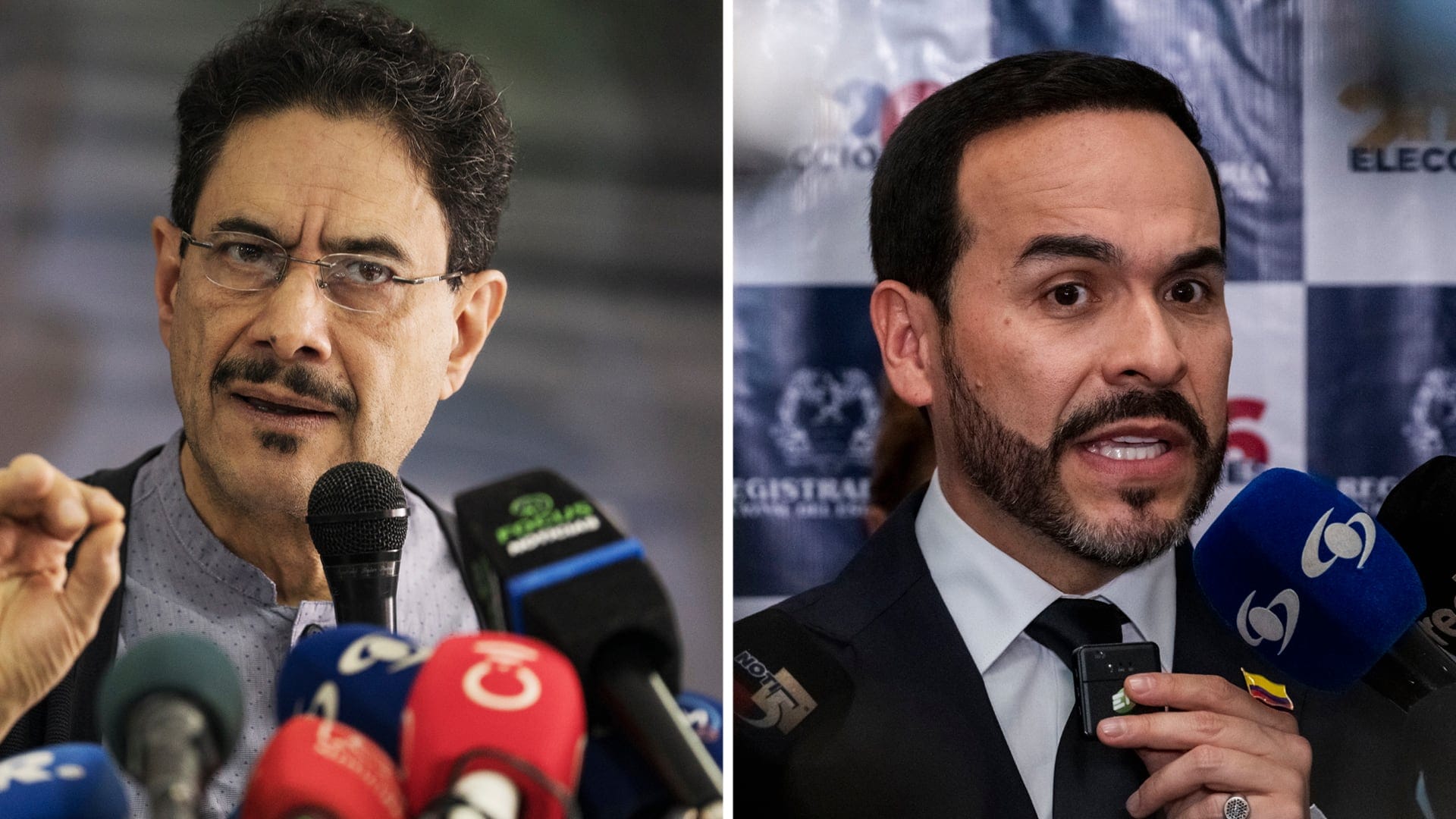 Cepeda y De la Espriella cruzan acusaciones de supuestos autoatentados para incidir en la segunda vuelta
