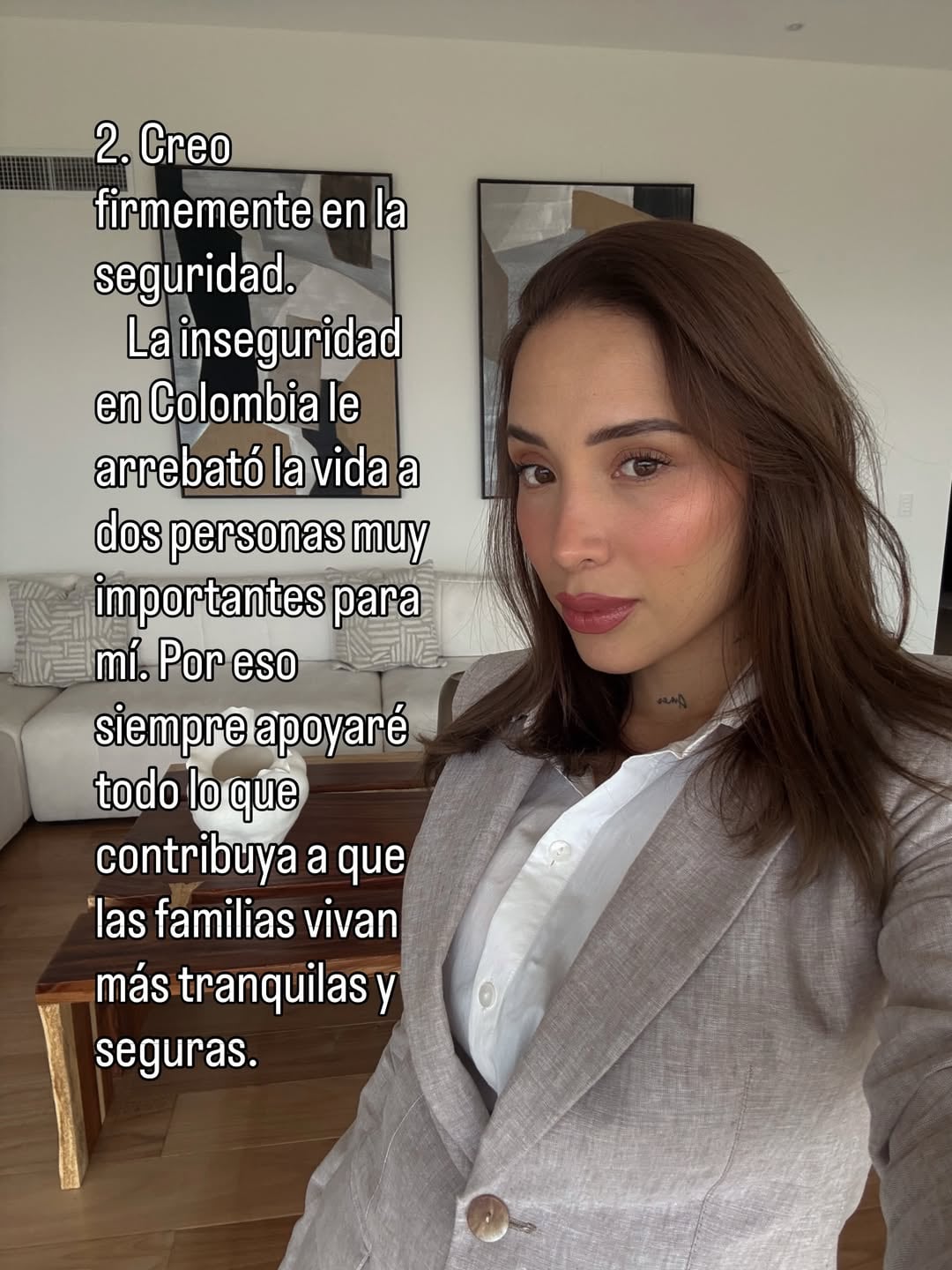 Luisa Fernanda W habló sobre su postura política lejos de las derechas e izquierdas - crédito @luisafernandaw/Instagram