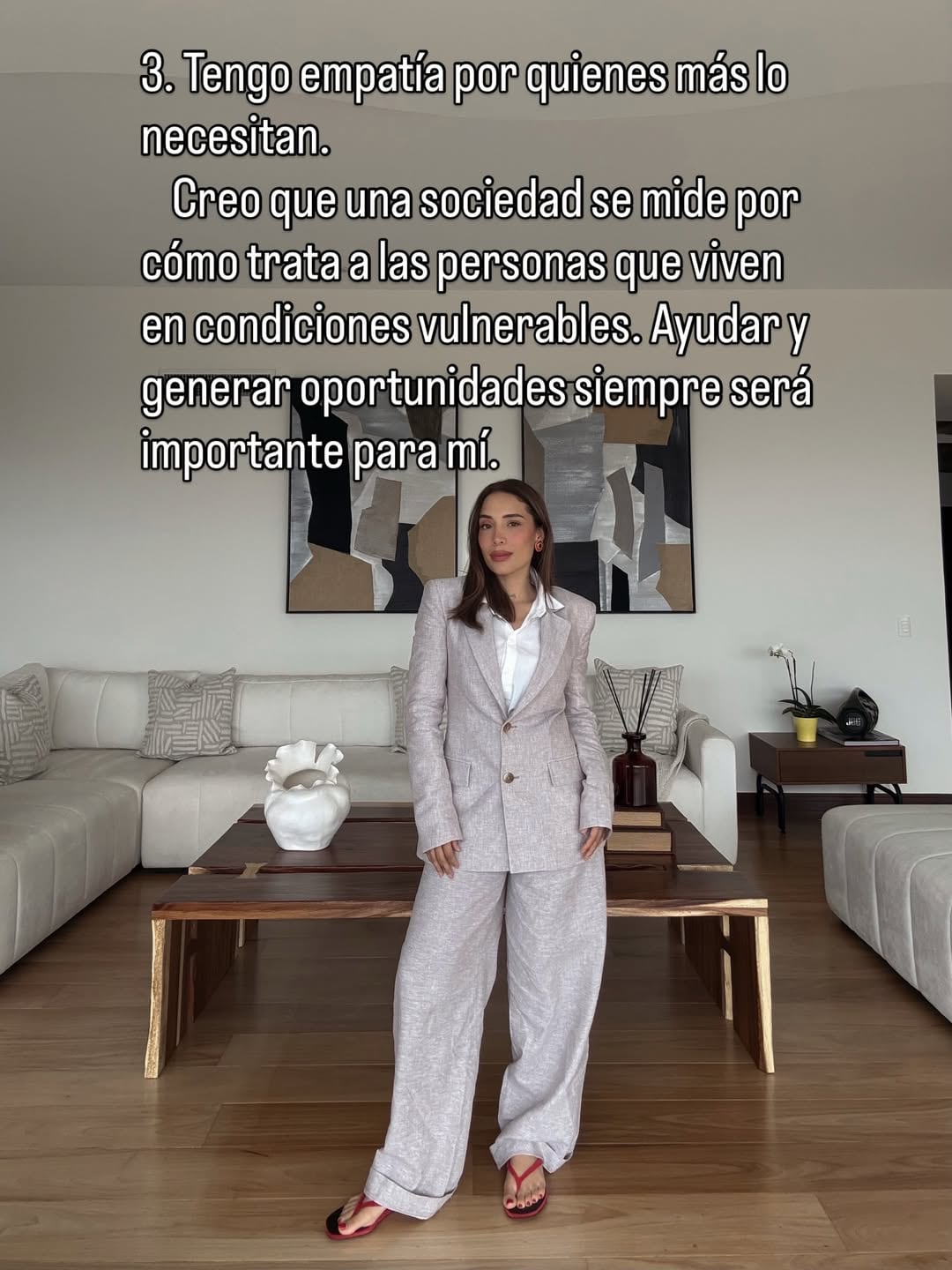 Luisa Fernanda W habló sobre su postura política lejos de las derechas e izquierdas - crédito @luisafernandaw/Instagram