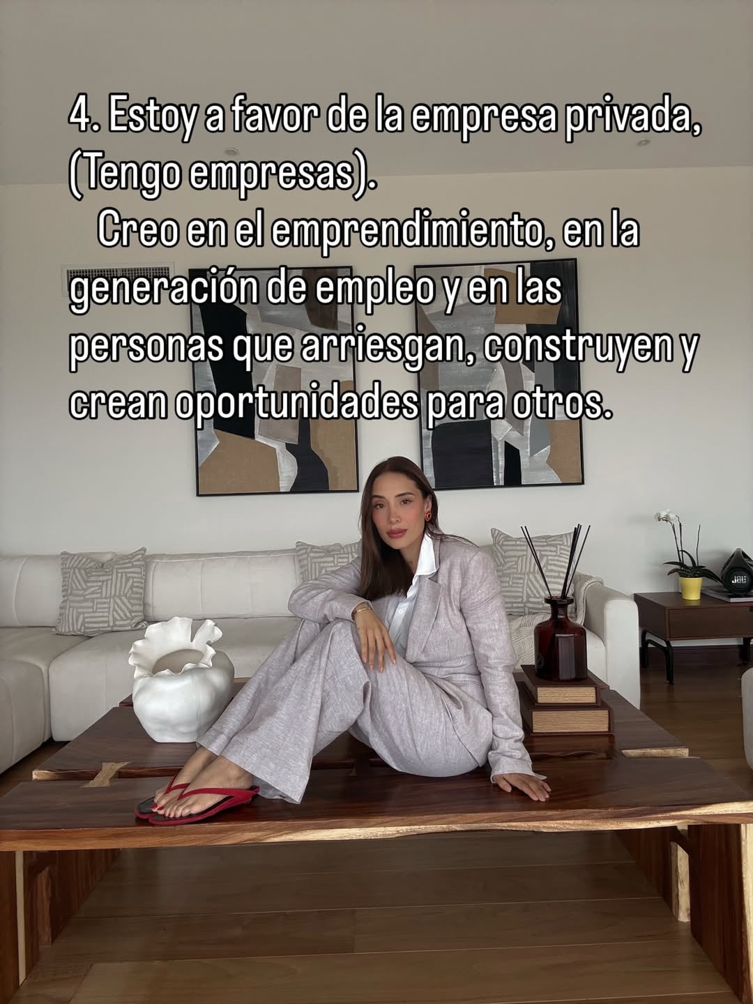 Luisa Fernanda W habló sobre su postura política lejos de las derechas e izquierdas - crédito @luisafernandaw/Instagram