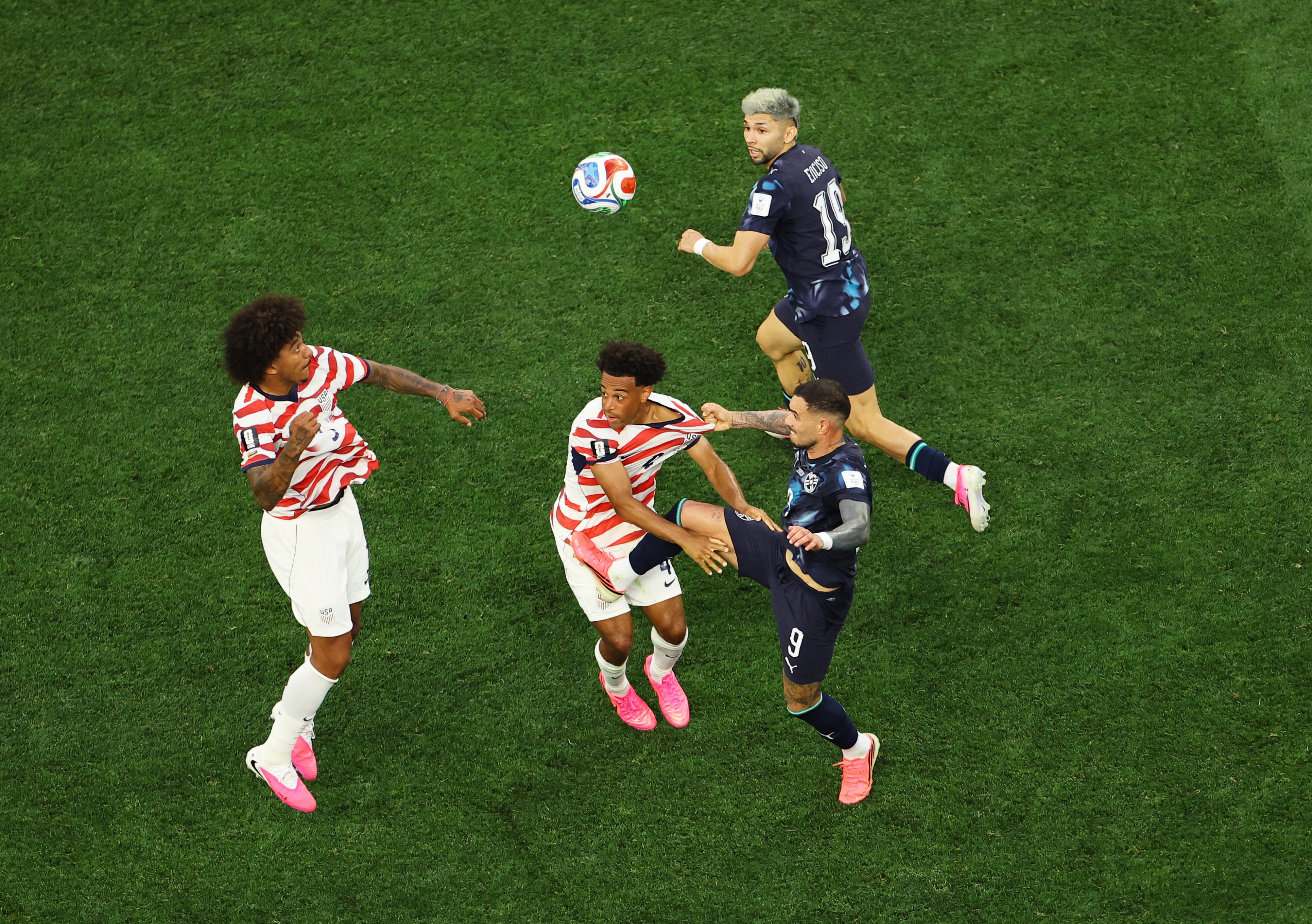 El Team USA quiere ganar en su debut del Mundial 2026. REUTERS/Daniel Cole