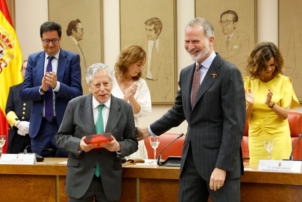 El Rey reafirma su compromiso en no dejar oxidar las libertades conquistadas en la Transición